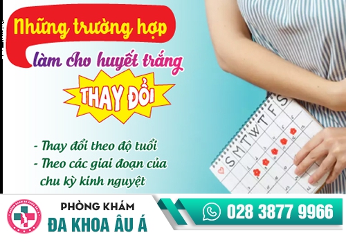 HUYẾT TRẮNG LẪN MÁU DO BỆNH LÝ